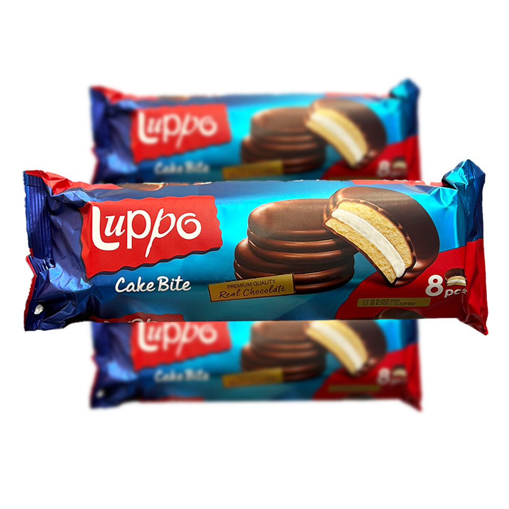 کیک بایت شکلاتی لوپو