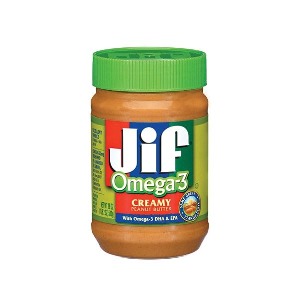 کره بادام زمینی جیف JIF امگا3